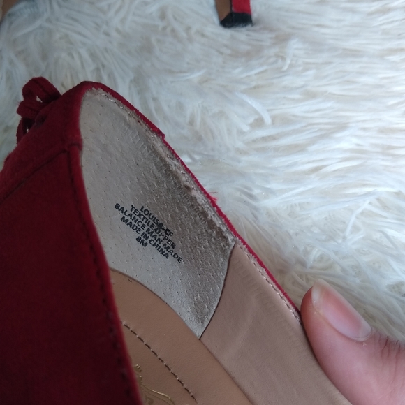 Coach and Four Red heels - Picture 4 of 7